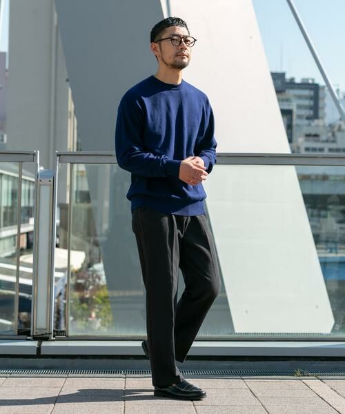 URBAN RESEARCH ROSSO / アーバンリサーチ ロッソ ニット・セーター | コットンカシミヤクルーネックニット | 詳細4