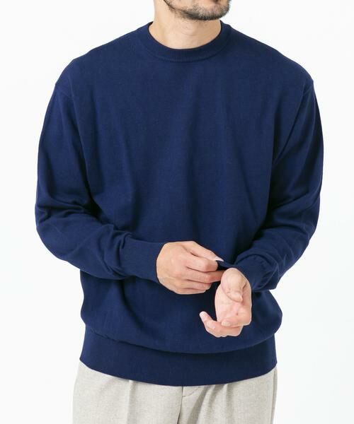 URBAN RESEARCH ROSSO / アーバンリサーチ ロッソ ニット・セーター | コットンカシミヤクルーネックニット | 詳細7