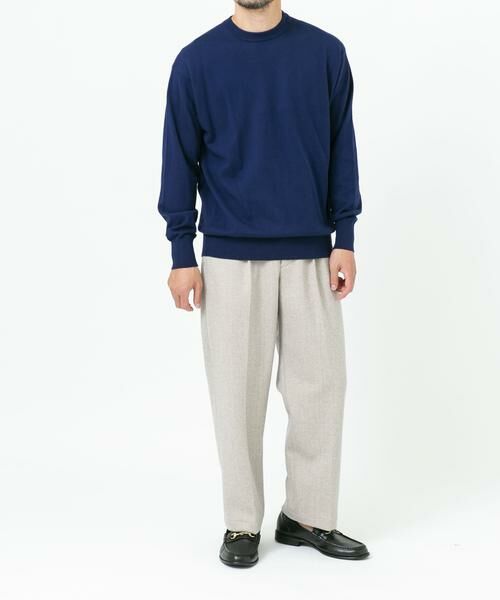 URBAN RESEARCH ROSSO / アーバンリサーチ ロッソ ニット・セーター | コットンカシミヤクルーネックニット | 詳細9