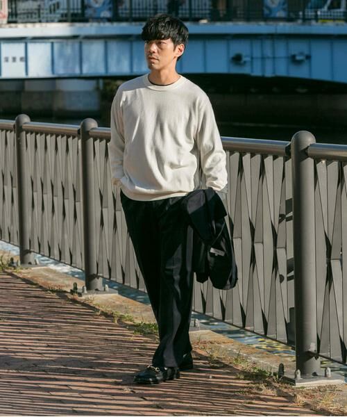 URBAN RESEARCH ROSSO / アーバンリサーチ ロッソ ニット・セーター | コットンカシミヤクルーネックニット | 詳細18