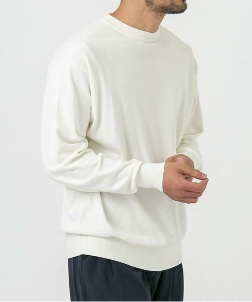 URBAN RESEARCH ROSSO / アーバンリサーチ ロッソ ニット・セーター | コットンカシミヤクルーネックニット | 詳細21