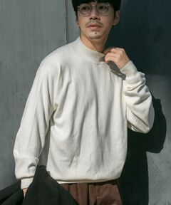 URBAN RESEARCH ROSSO / アーバンリサーチ ロッソ ニット・セーター | コットンカシミヤモックネックニット