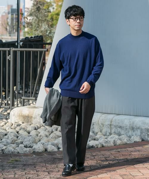 URBAN RESEARCH ROSSO / アーバンリサーチ ロッソ ニット・セーター | コットンカシミヤモックネックニット | 詳細7