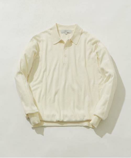 URBAN RESEARCH ROSSO / アーバンリサーチ ロッソ ニット・セーター | コットンカシミヤニットポロシャツ | 詳細10