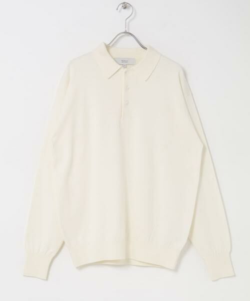URBAN RESEARCH ROSSO / アーバンリサーチ ロッソ ニット・セーター | コットンカシミヤニットポロシャツ | 詳細11