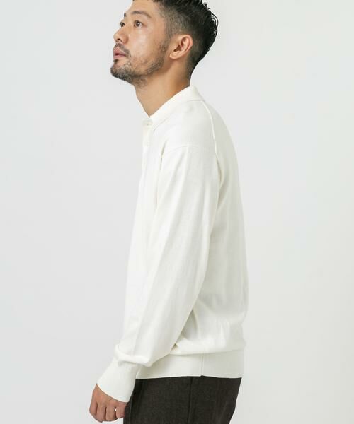 URBAN RESEARCH ROSSO / アーバンリサーチ ロッソ ニット・セーター | コットンカシミヤニットポロシャツ | 詳細6