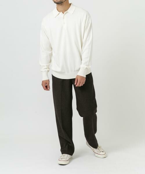 URBAN RESEARCH ROSSO / アーバンリサーチ ロッソ ニット・セーター | コットンカシミヤニットポロシャツ | 詳細7