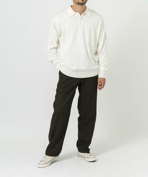 URBAN RESEARCH ROSSO / アーバンリサーチ ロッソ ニット・セーター | コットンカシミヤニットポロシャツ | 詳細8