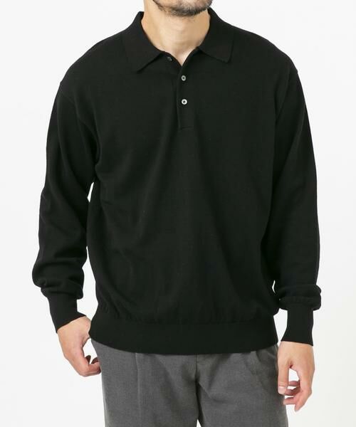 URBAN RESEARCH ROSSO / アーバンリサーチ ロッソ ニット・セーター | コットンカシミヤニットポロシャツ | 詳細13