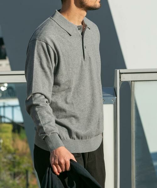 URBAN RESEARCH ROSSO / アーバンリサーチ ロッソ ニット・セーター | コットンカシミヤニットポロシャツ | 詳細22