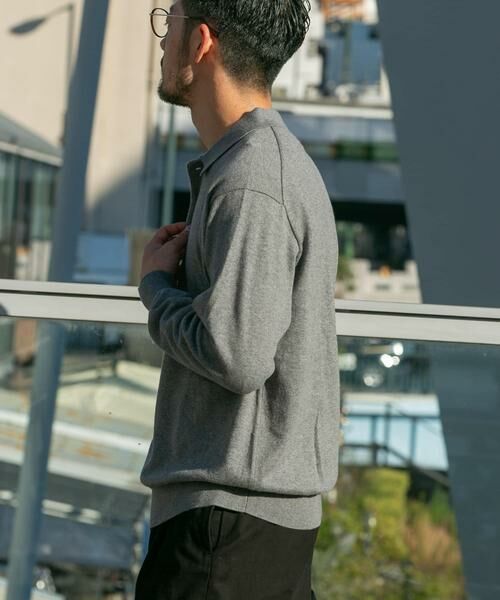 URBAN RESEARCH ROSSO / アーバンリサーチ ロッソ ニット・セーター | コットンカシミヤニットポロシャツ | 詳細23