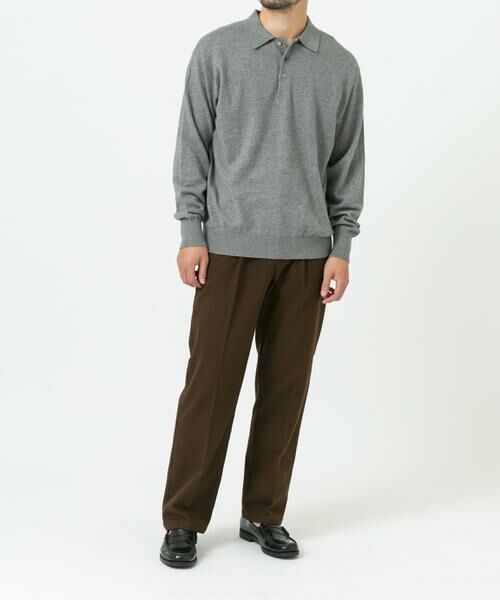 URBAN RESEARCH ROSSO / アーバンリサーチ ロッソ ニット・セーター | コットンカシミヤニットポロシャツ | 詳細30