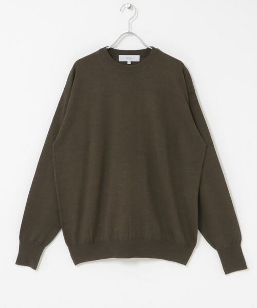 URBAN RESEARCH ROSSO / アーバンリサーチ ロッソ ニット・セーター | イタリア糸メリノウールクルーニット | 詳細11