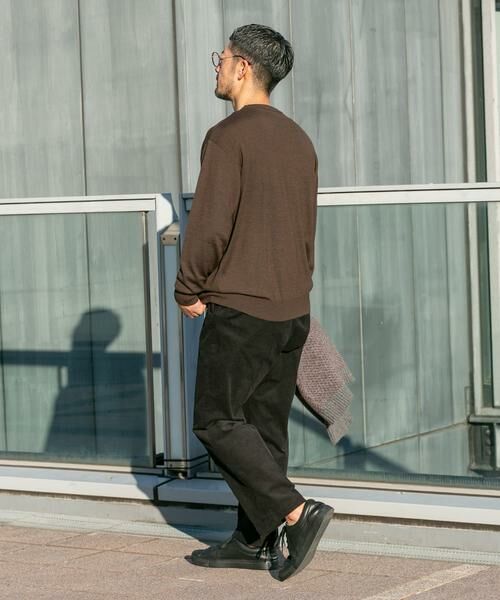 URBAN RESEARCH ROSSO / アーバンリサーチ ロッソ ニット・セーター | イタリア糸メリノウールクルーニット | 詳細5