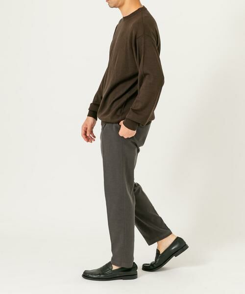 URBAN RESEARCH ROSSO / アーバンリサーチ ロッソ ニット・セーター | イタリア糸メリノウールクルーニット | 詳細9