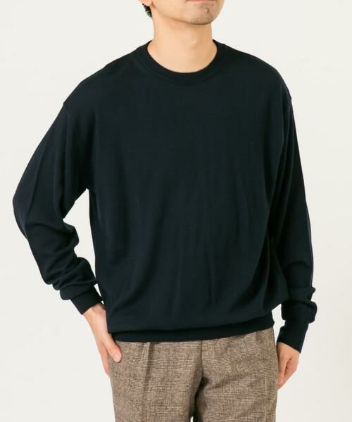 URBAN RESEARCH ROSSO / アーバンリサーチ ロッソ ニット・セーター | イタリア糸メリノウールクルーニット | 詳細18