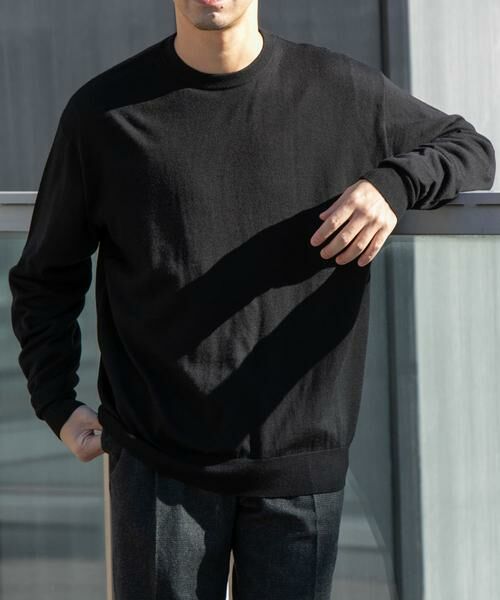 URBAN RESEARCH ROSSO / アーバンリサーチ ロッソ ニット・セーター | イタリア糸メリノウールクルーニット | 詳細28