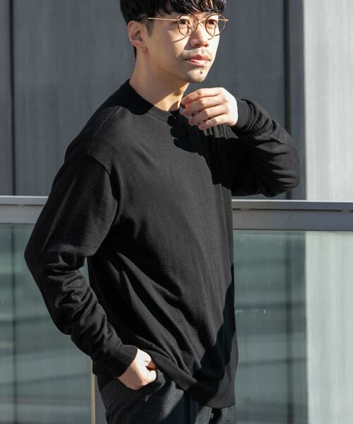 URBAN RESEARCH ROSSO / アーバンリサーチ ロッソ ニット・セーター | イタリア糸メリノウールクルーニット | 詳細29