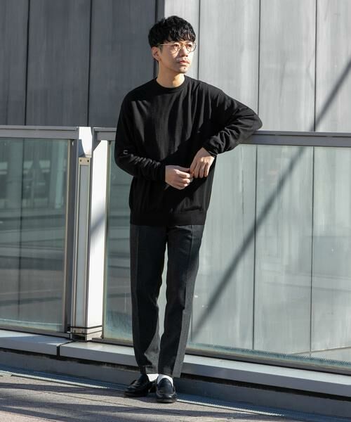 URBAN RESEARCH ROSSO / アーバンリサーチ ロッソ ニット・セーター | イタリア糸メリノウールクルーニット | 詳細30