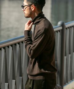 URBAN RESEARCH ROSSO / アーバンリサーチ ロッソ ニット・セーター | イタリア糸メリノウールタートルネックニット