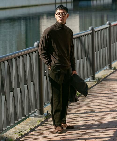 URBAN RESEARCH ROSSO / アーバンリサーチ ロッソ ニット・セーター | イタリア糸メリノウールタートルネックニット | 詳細3