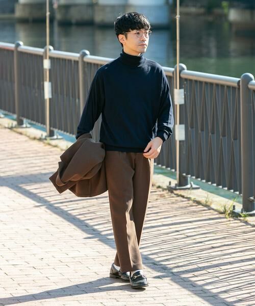 URBAN RESEARCH ROSSO / アーバンリサーチ ロッソ ニット・セーター | イタリア糸メリノウールタートルネックニット | 詳細19