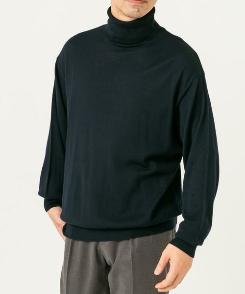 URBAN RESEARCH ROSSO / アーバンリサーチ ロッソ ニット・セーター | イタリア糸メリノウールタートルネックニット | 詳細21