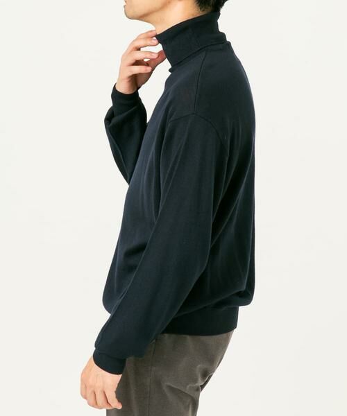 URBAN RESEARCH ROSSO / アーバンリサーチ ロッソ ニット・セーター | イタリア糸メリノウールタートルネックニット | 詳細22