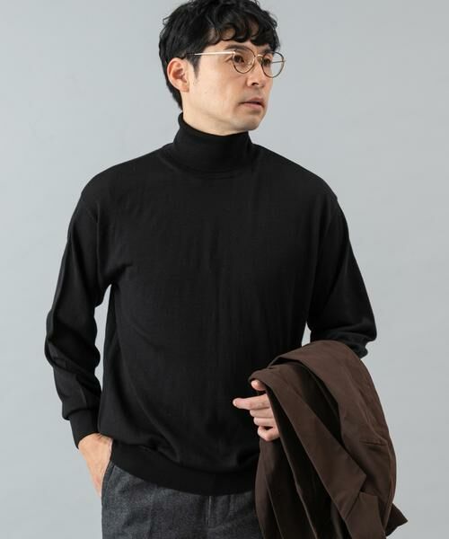 URBAN RESEARCH ROSSO / アーバンリサーチ ロッソ ニット・セーター | イタリア糸メリノウールタートルネックニット | 詳細29