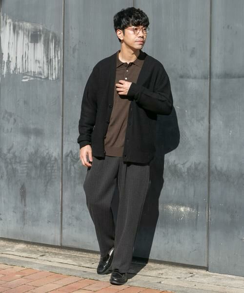 URBAN RESEARCH ROSSO / アーバンリサーチ ロッソ ニット・セーター | イタリア糸メリノウールニットポロシャツ | 詳細6