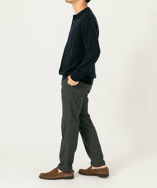 URBAN RESEARCH ROSSO / アーバンリサーチ ロッソ ニット・セーター | イタリア糸メリノウールニットポロシャツ | 詳細21