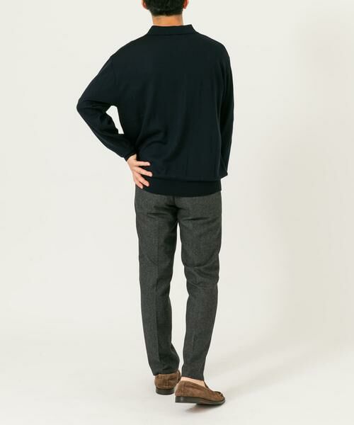 URBAN RESEARCH ROSSO / アーバンリサーチ ロッソ ニット・セーター | イタリア糸メリノウールニットポロシャツ | 詳細22