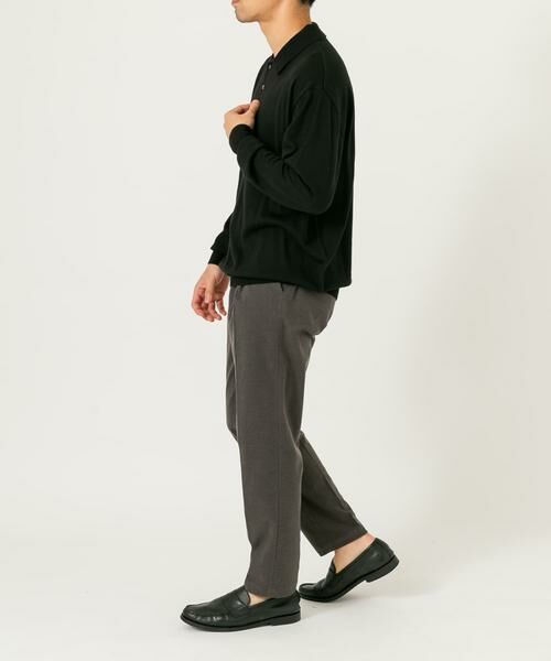 URBAN RESEARCH ROSSO / アーバンリサーチ ロッソ ニット・セーター | イタリア糸メリノウールニットポロシャツ | 詳細27