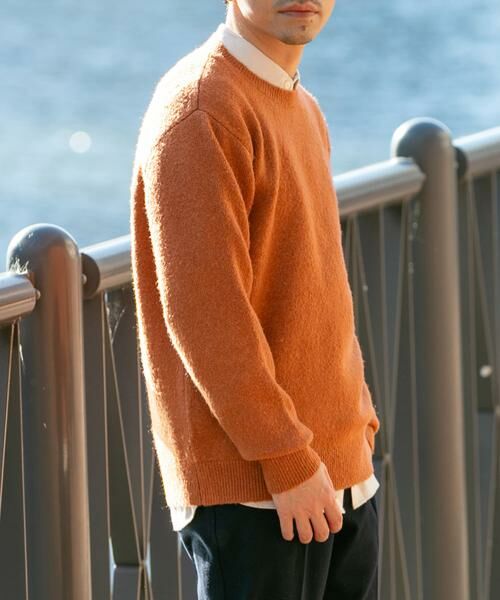 URBAN RESEARCH ROSSO / アーバンリサーチ ロッソ ニット・セーター | ブークレストレッチクルーニット | 詳細1