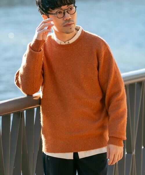 URBAN RESEARCH ROSSO / アーバンリサーチ ロッソ ニット・セーター | ブークレストレッチクルーニット | 詳細2