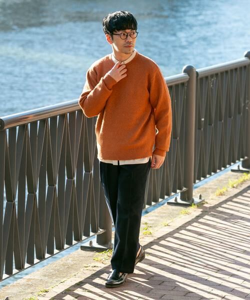 URBAN RESEARCH ROSSO / アーバンリサーチ ロッソ ニット・セーター | ブークレストレッチクルーニット | 詳細3