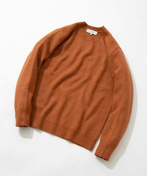 URBAN RESEARCH ROSSO/アーバンリサーチ ロッソ ブークレストレッチクルーニット オレンジ M