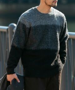 URBAN RESEARCH ROSSO / アーバンリサーチ ロッソ ニット・セーター | グラデーションシャギーニット