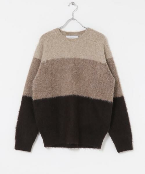 URBAN RESEARCH ROSSO / アーバンリサーチ ロッソ ニット・セーター | グラデーションシャギーニット | 詳細5