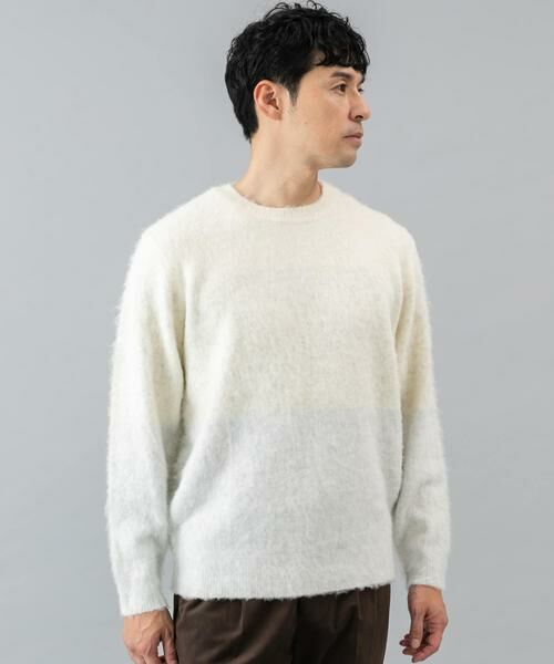 URBAN RESEARCH ROSSO / アーバンリサーチ ロッソ ニット・セーター | グラデーションシャギーニット | 詳細11