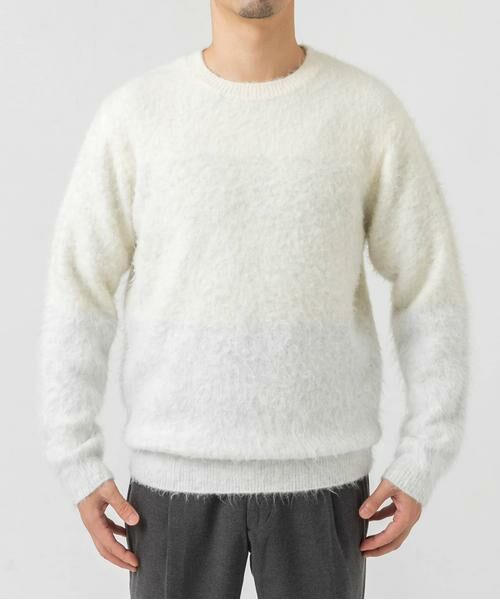 URBAN RESEARCH ROSSO / アーバンリサーチ ロッソ ニット・セーター | グラデーションシャギーニット | 詳細15