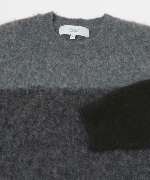 URBAN RESEARCH ROSSO / アーバンリサーチ ロッソ ニット・セーター | グラデーションシャギーニット | 詳細30