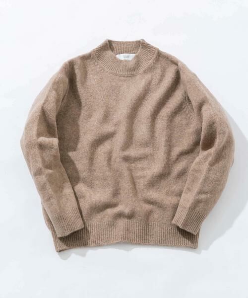 URBAN RESEARCH ROSSO/アーバンリサーチ ロッソ エアリーモックネックニット グレー系その他 M URBAN RESEARCH ROSSO/アーバンリサーチ ロッソ エアリーモックネックニット グレー系その他 M