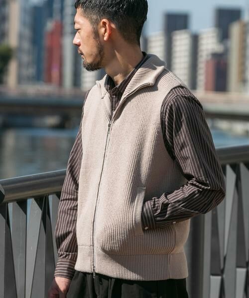 URBAN RESEARCH ROSSO / アーバンリサーチ ロッソ ベスト | ドライバーズニットベスト | 詳細1