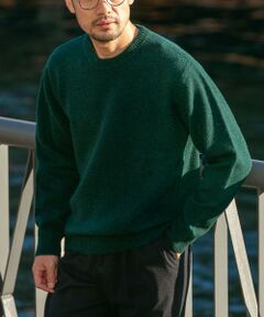 URBAN RESEARCH ROSSO / アーバンリサーチ ロッソ ニット・セーター | 『XLサイズあり』シェットランドウールクルーネックニット