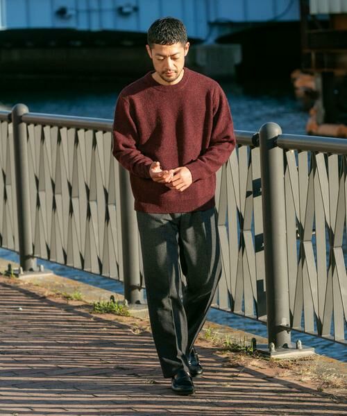 URBAN RESEARCH ROSSO / アーバンリサーチ ロッソ ニット・セーター | 『XLサイズあり』シェットランドウールクルーネックニット | 詳細3