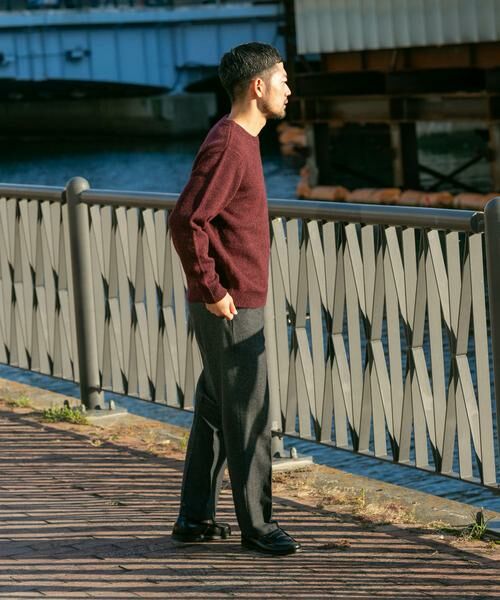 URBAN RESEARCH ROSSO / アーバンリサーチ ロッソ ニット・セーター | 『XLサイズあり』シェットランドウールクルーネックニット | 詳細4