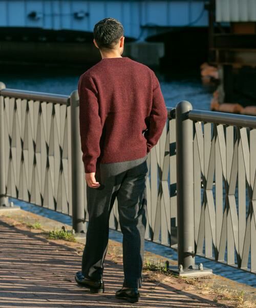 URBAN RESEARCH ROSSO / アーバンリサーチ ロッソ ニット・セーター | 『XLサイズあり』シェットランドウールクルーネックニット | 詳細5