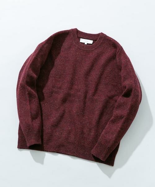 URBAN RESEARCH ROSSO / アーバンリサーチ ロッソ ニット・セーター | 『XLサイズあり』シェットランドウールクルーネックニット | 詳細6