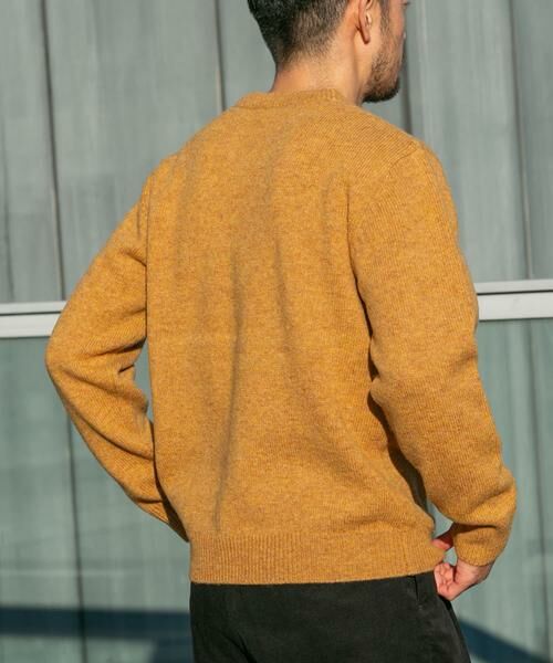 URBAN RESEARCH ROSSO / アーバンリサーチ ロッソ ニット・セーター | 『XLサイズあり』シェットランドウールクルーネックニット | 詳細11